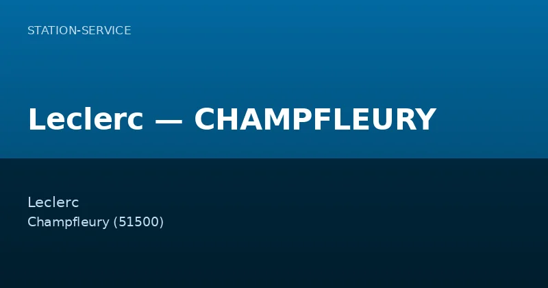 Leclerc — CHAMPFLEURY