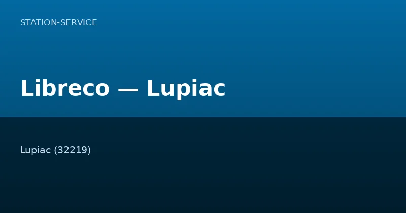 Libreco — Lupiac
