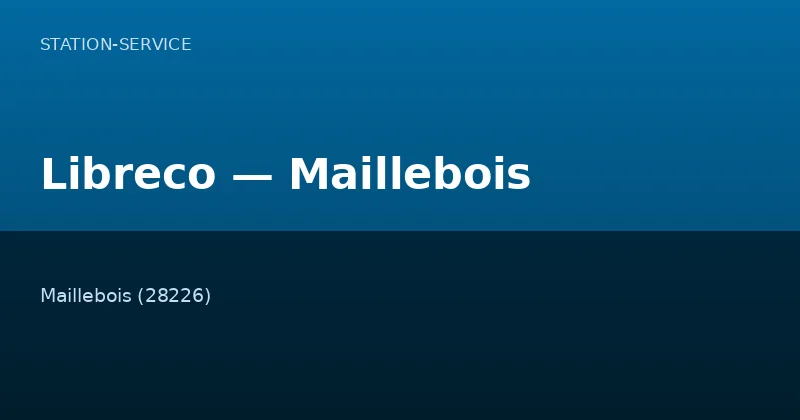 Libreco — Maillebois
