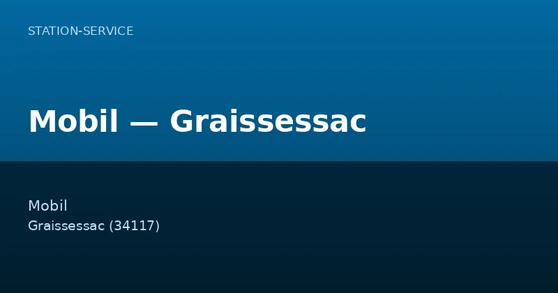 Mobil — Graissessac