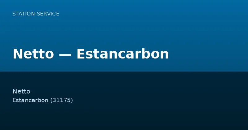 Netto — Estancarbon