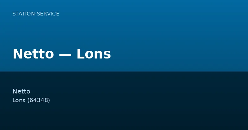 Netto — Lons