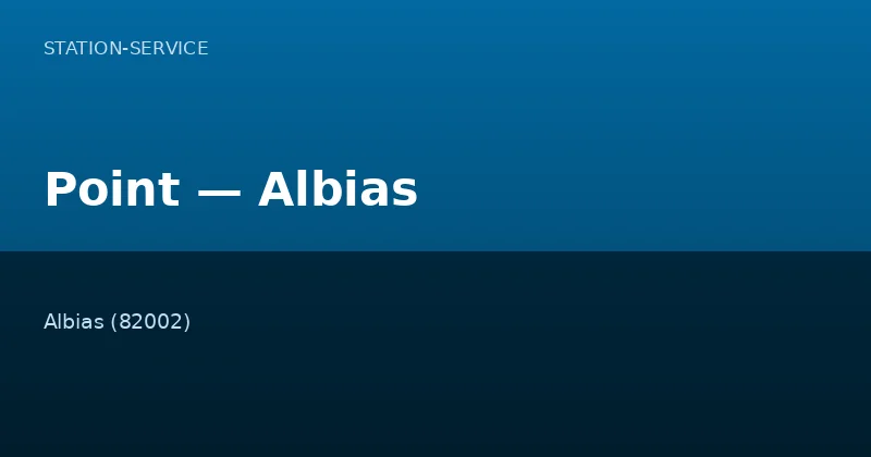 Point — Albias