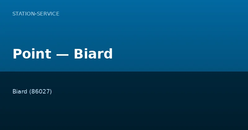 Point — Biard