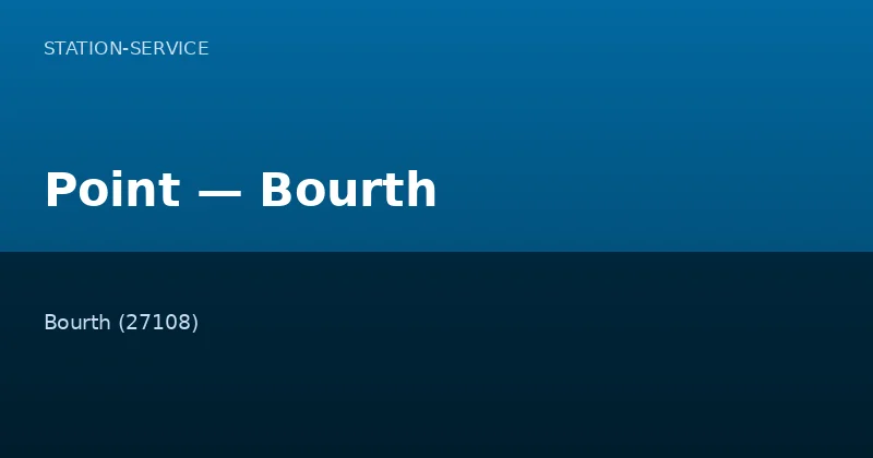 Point — Bourth