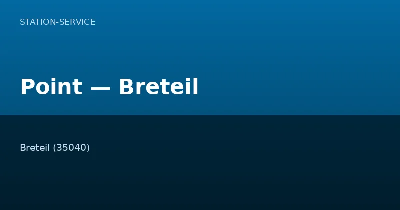 Point — Breteil
