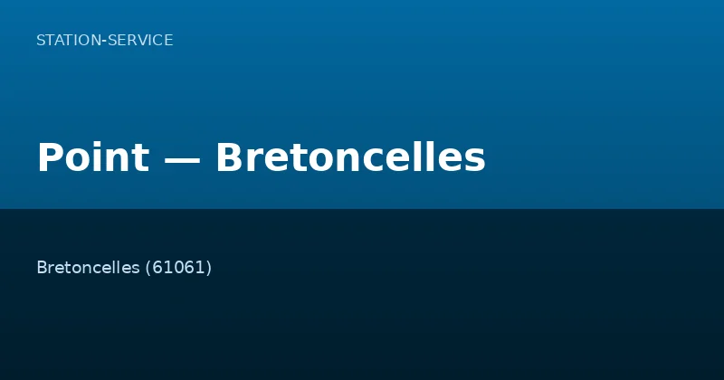 Point — Bretoncelles