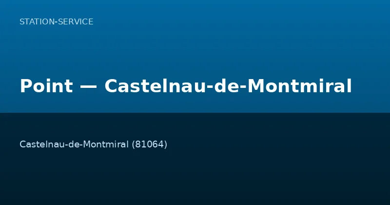 Point — Castelnau-de-Montmiral