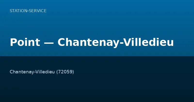 Point — Chantenay-Villedieu