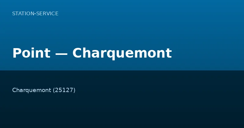 Point — Charquemont