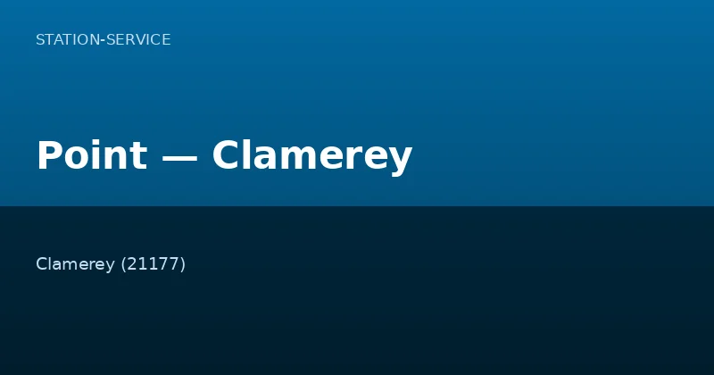 Point — Clamerey