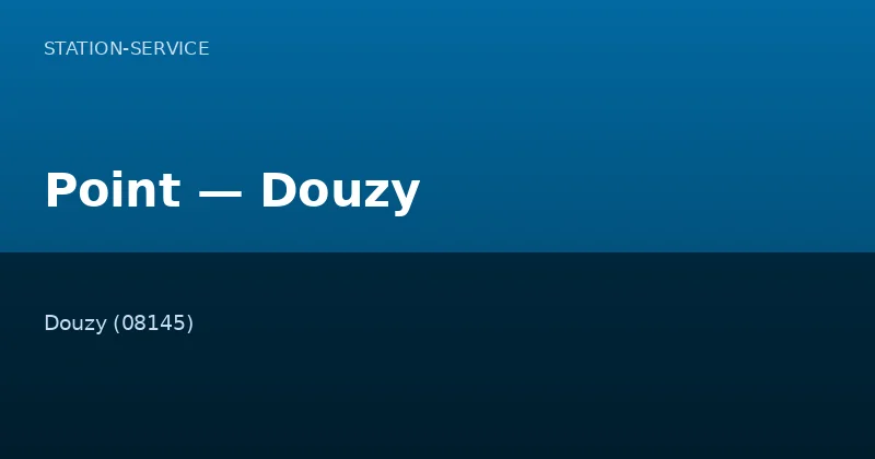 Point — Douzy