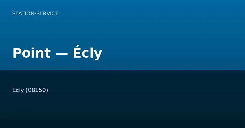 Point — Écly