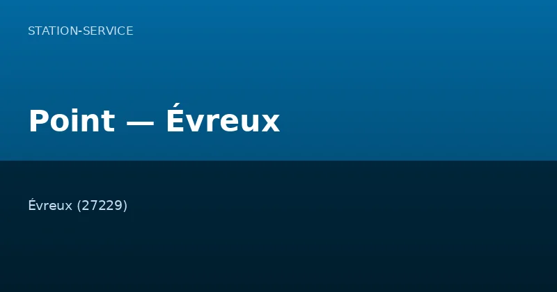 Point — Évreux