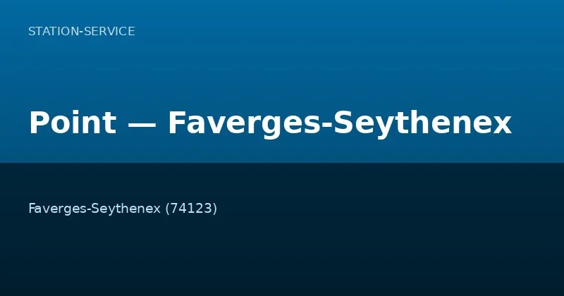 Point — Faverges-Seythenex