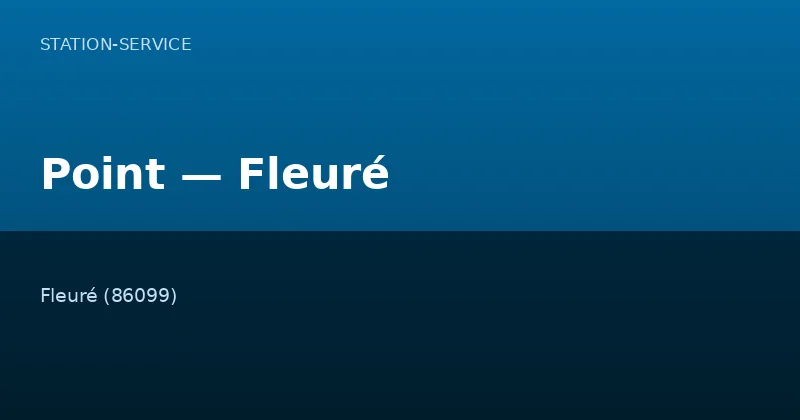 Point — Fleuré