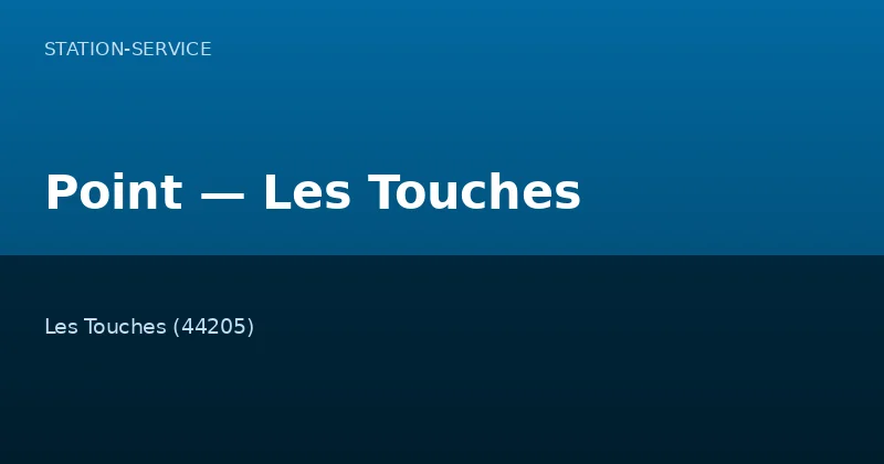 Point — Les Touches