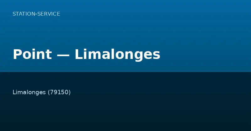 Point — Limalonges