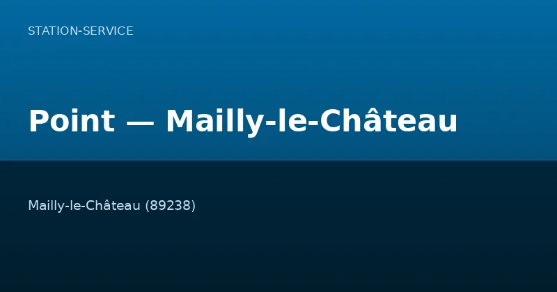 Point — Mailly-le-Château
