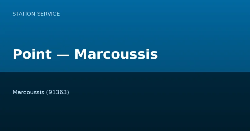 Point — Marcoussis