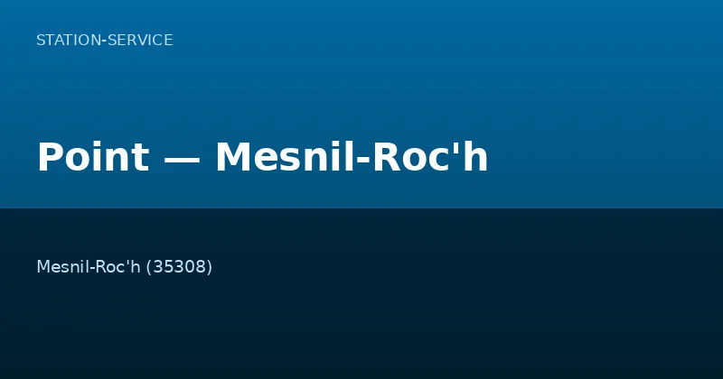 Point — Mesnil-Roc'h