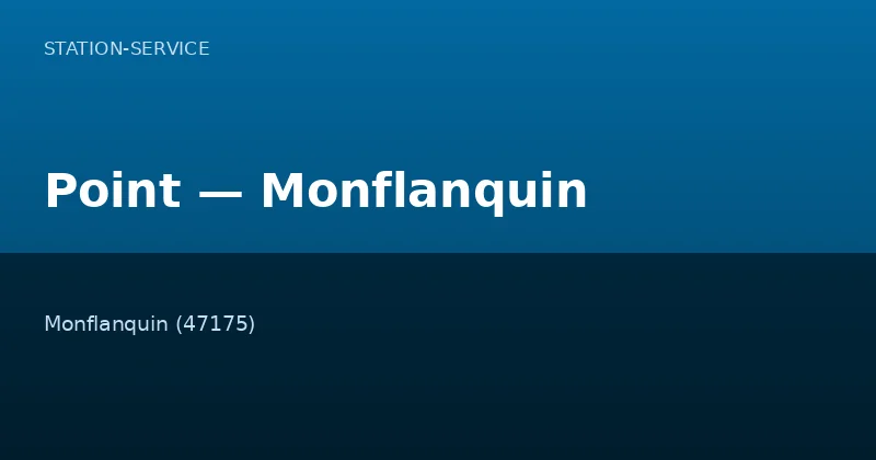 Point — Monflanquin