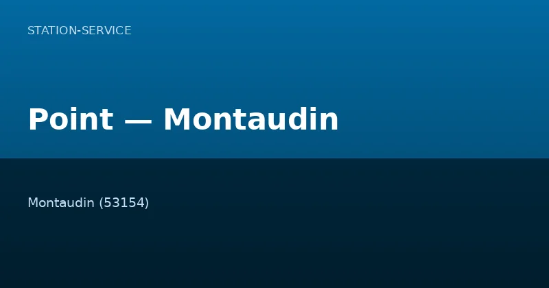 Point — Montaudin