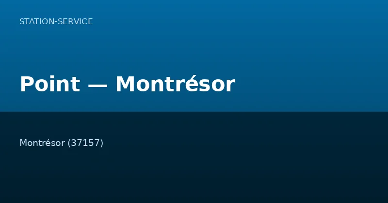 Point — Montrésor