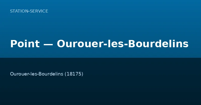 Point — Ourouer-les-Bourdelins