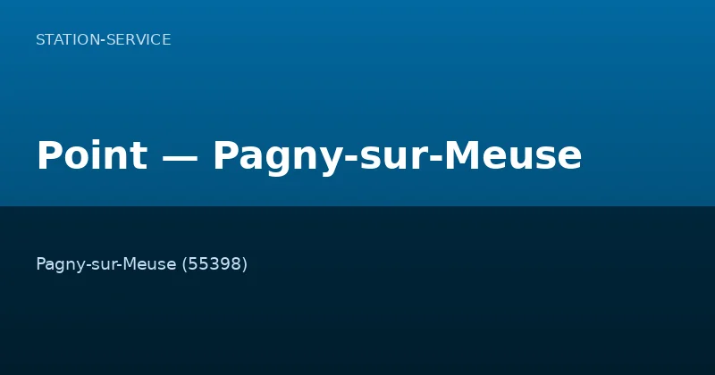 Point — Pagny-sur-Meuse