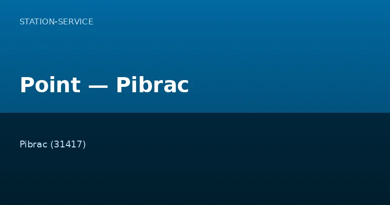 Point — Pibrac