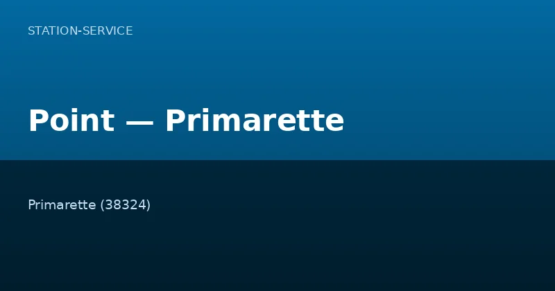 Point — Primarette