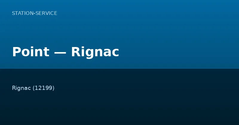 Point — Rignac