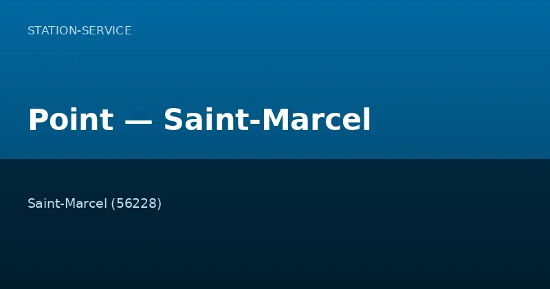 Point — Saint-Marcel