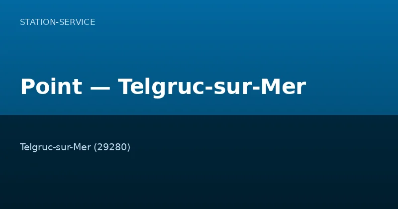 Point — Telgruc-sur-Mer