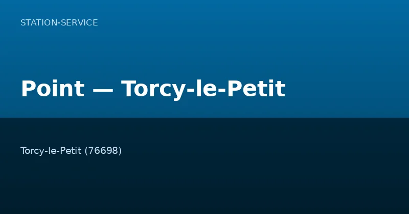 Point — Torcy-le-Petit