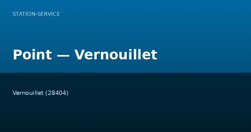 Point — Vernouillet