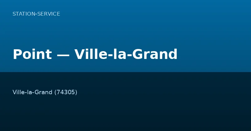 Point — Ville-la-Grand