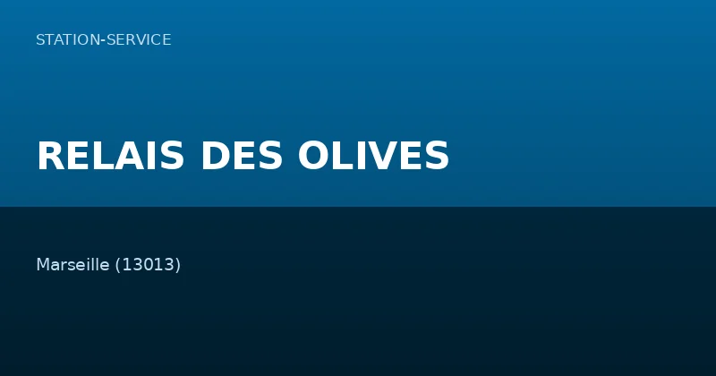 RELAIS DES OLIVES