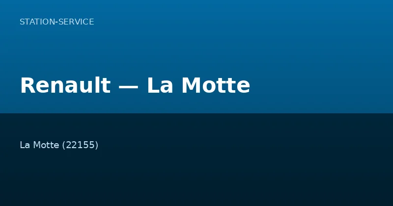 Renault — La Motte