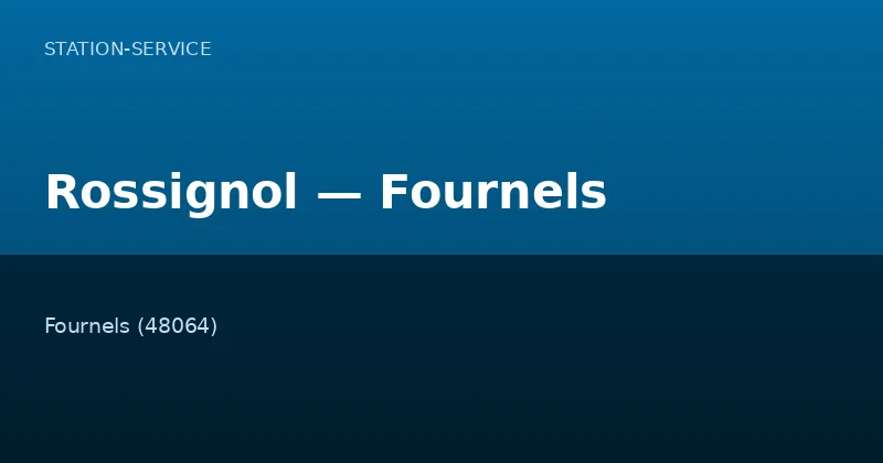 Rossignol — Fournels