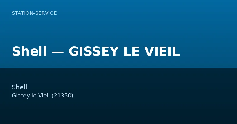 Shell — GISSEY LE VIEIL