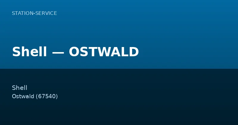 Shell — OSTWALD