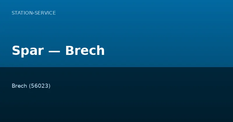 Spar — Brech