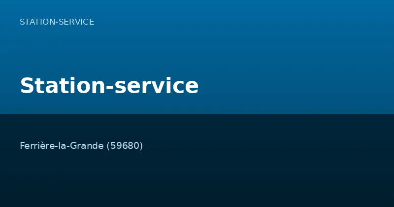 Station-service