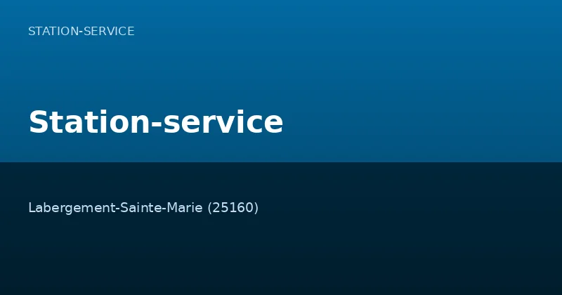Station-service