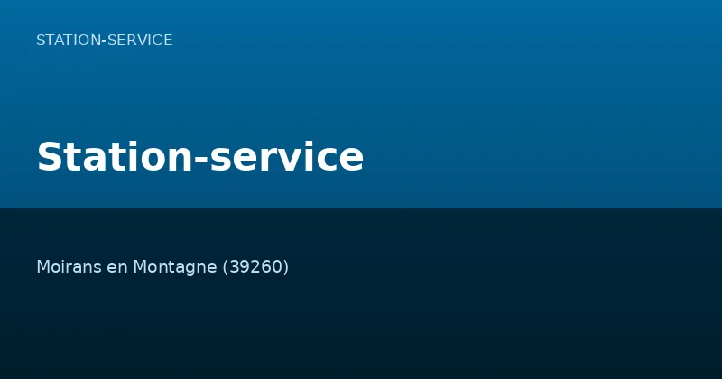 Station-service