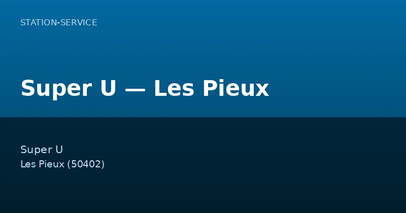Super U — Les Pieux