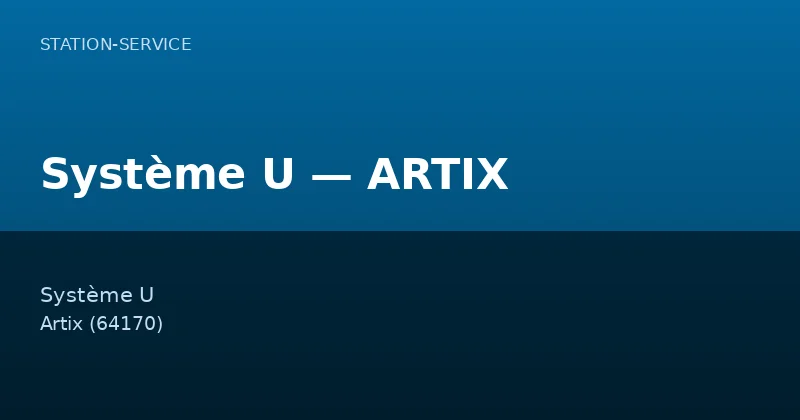 Système U — ARTIX
