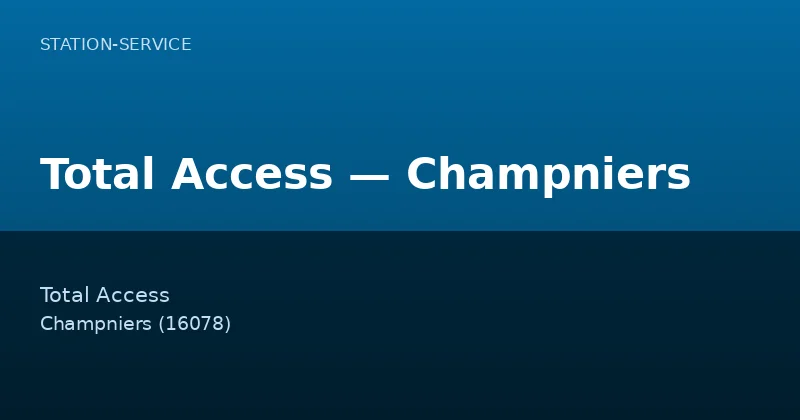 Total Access — Champniers